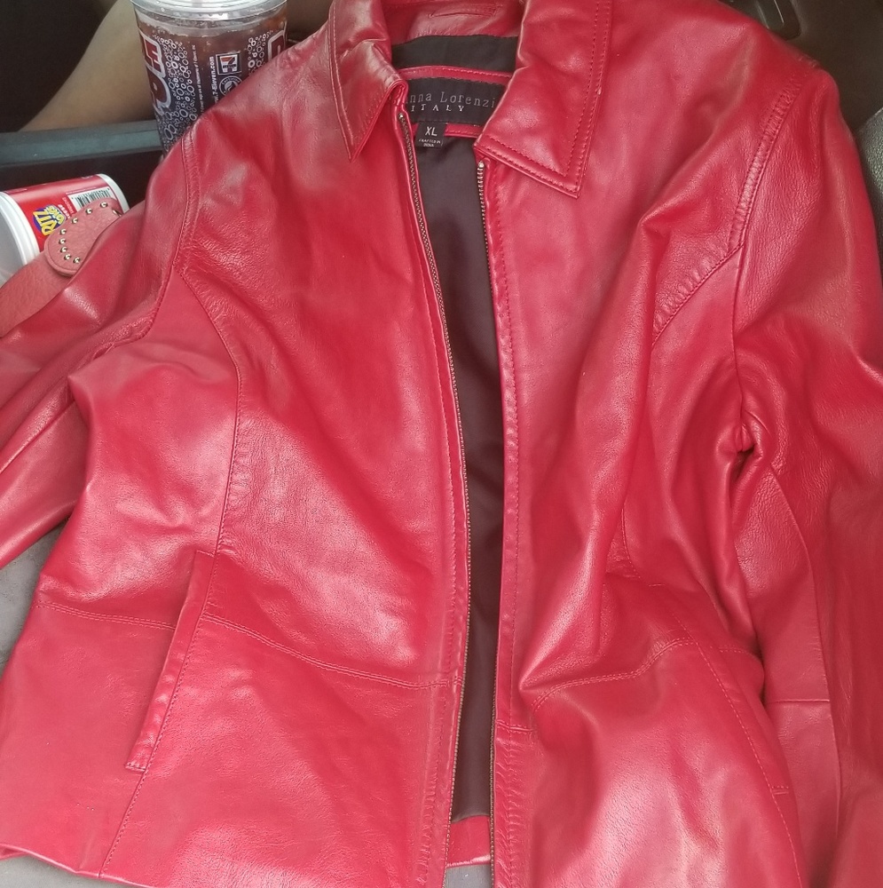 Gianna Lorenzi leather jacket